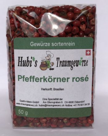 Pfefferkörner rosé 50 gr.